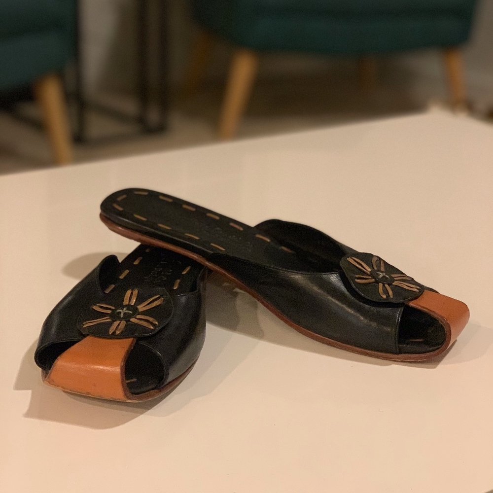 East India Sandal Co. for RZ Design black flats